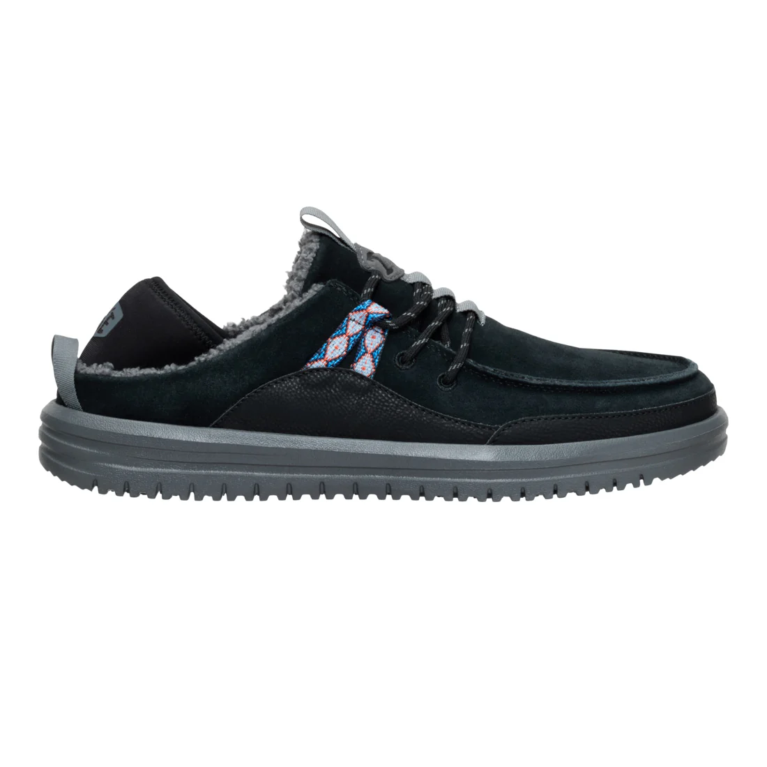BRADLEY BLIPPER SUEDE BLACK/SMOKE GREY - Image 2