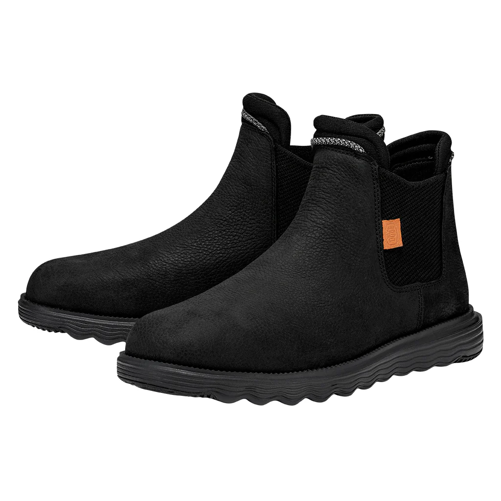 BRANSON BOOT CRAFT LEATHER BLACK - Image 3