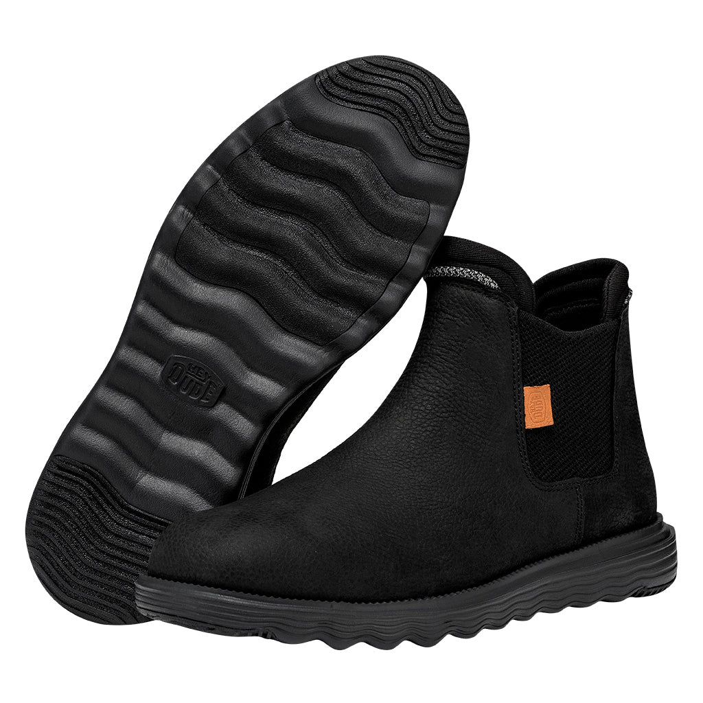 BRANSON BOOT CRAFT LEATHER BLACK - Image 4