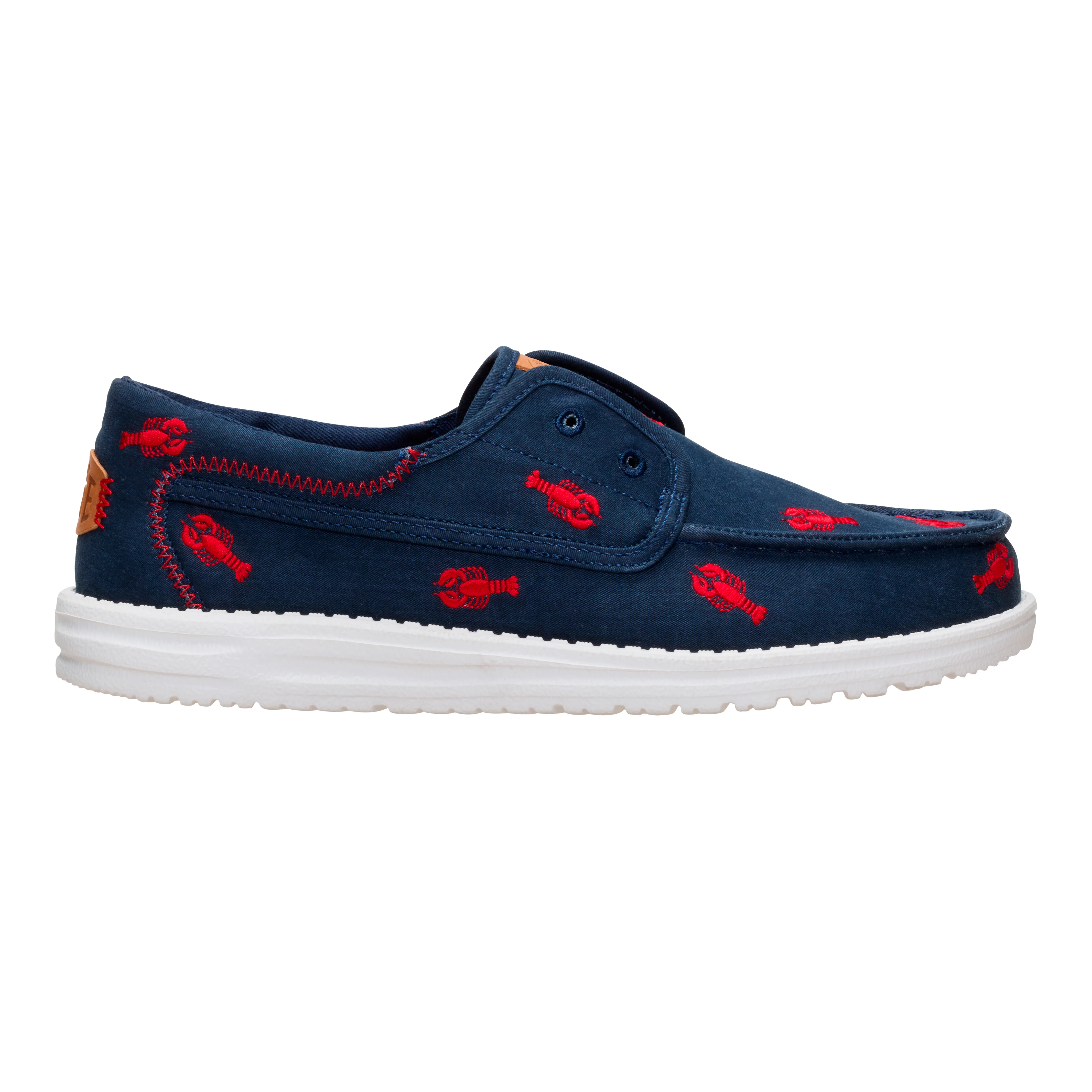 WALLY CRU EMBROIDERED NAVY/RED - Image 2
