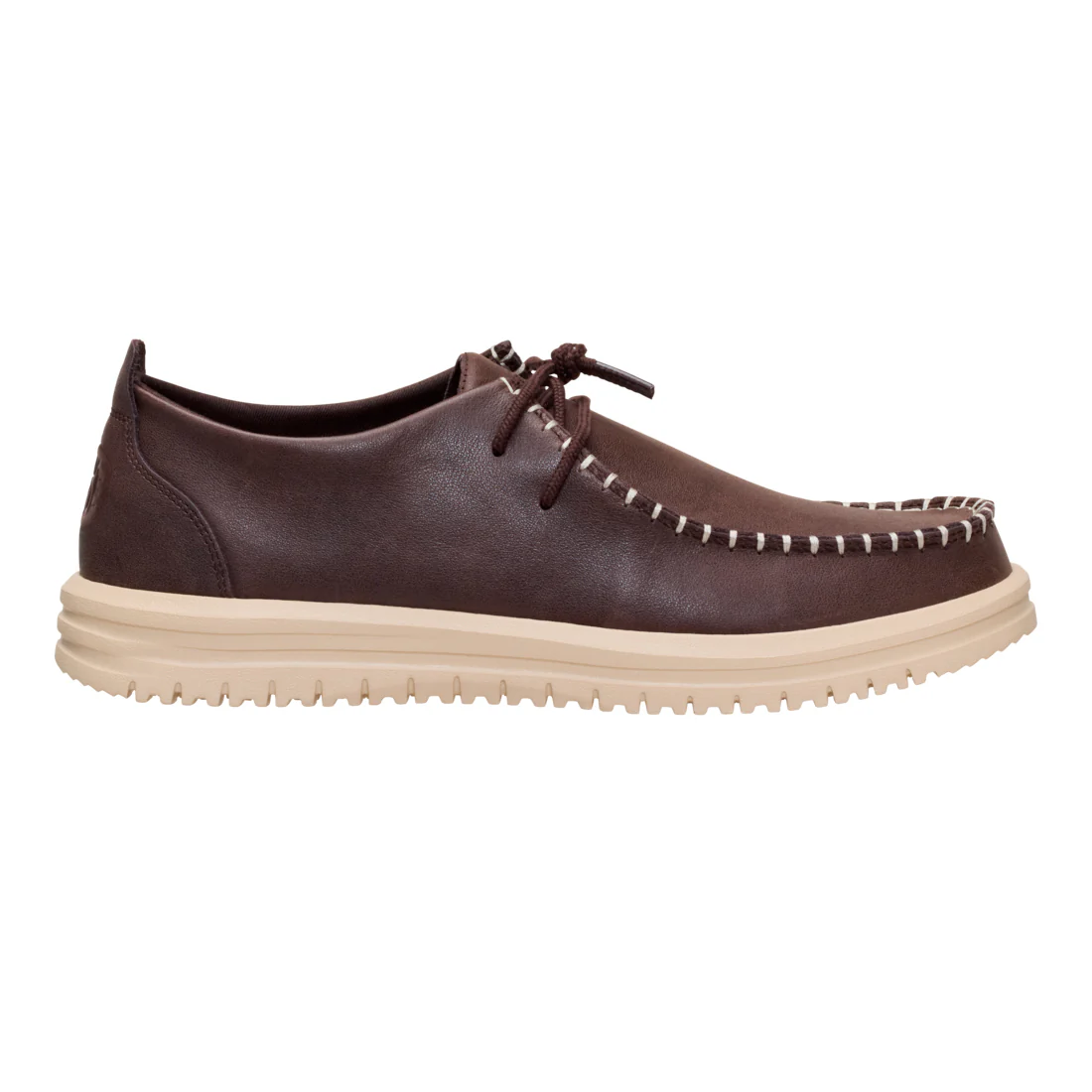 WALLY NXT MOC LEATHER MOLE BROWN/WOOD ASH - Image 2