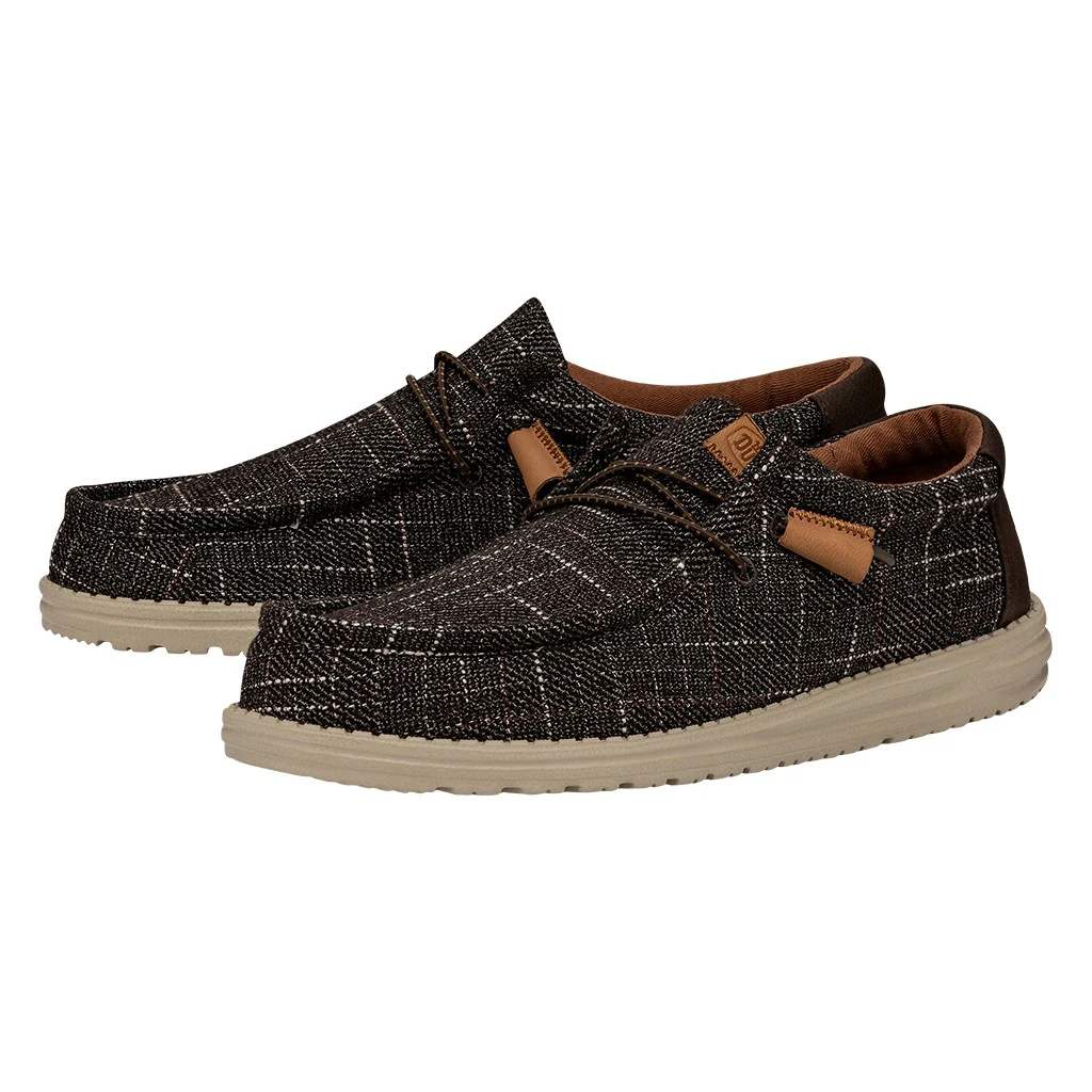 WALLY PLAID BROWN - Image 2