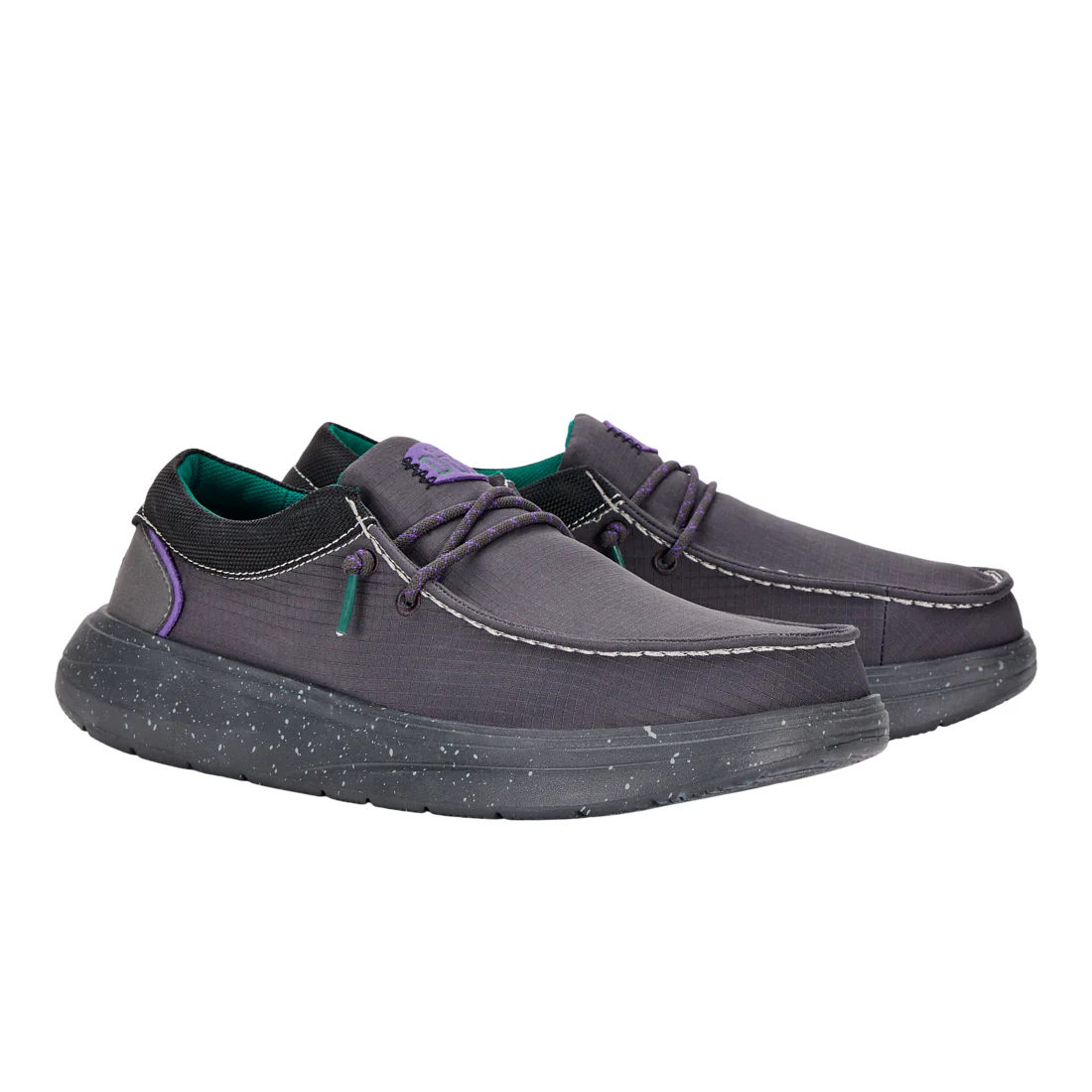WALLY COMF HYPE BLACK/PURPLE - Image 2