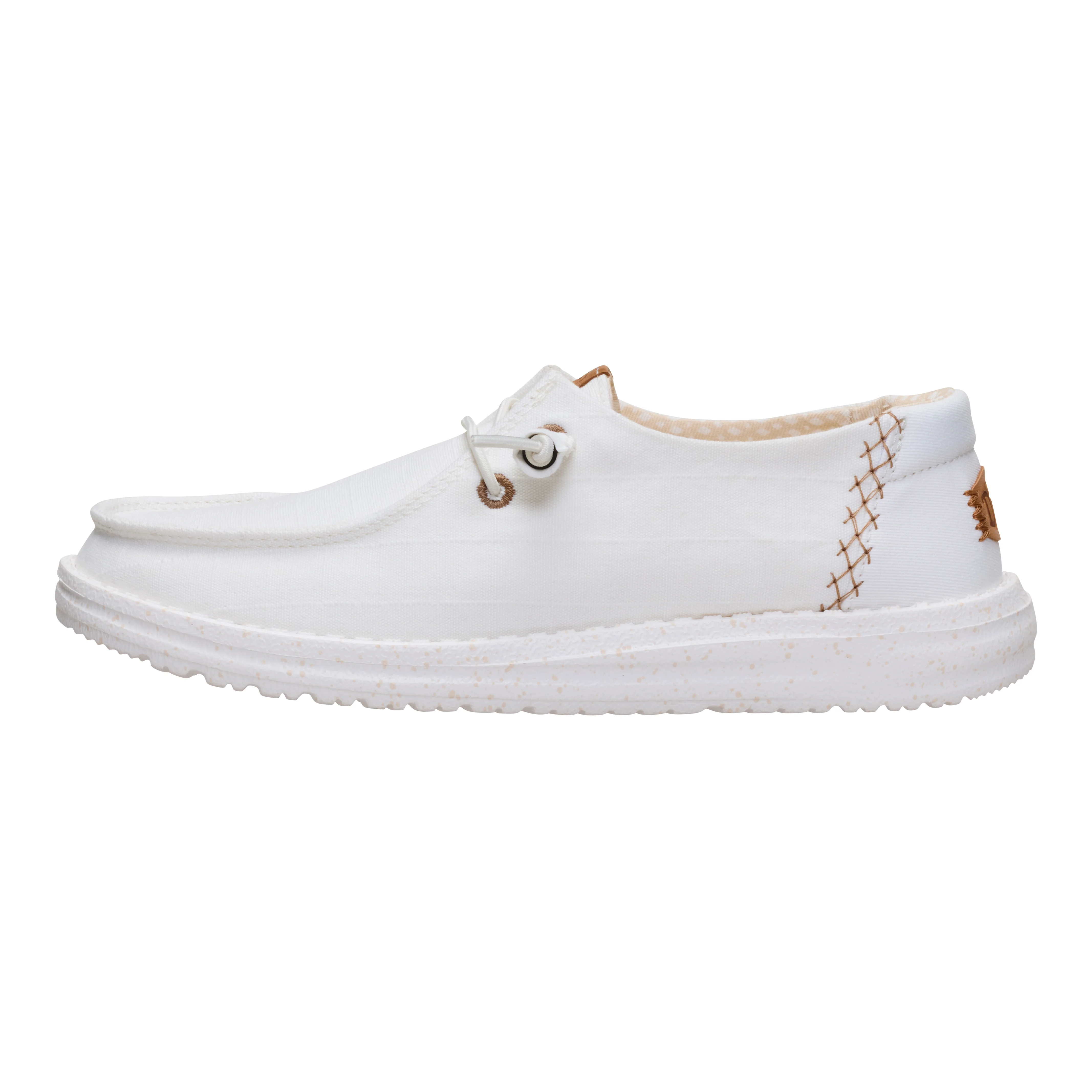 WENDY CHAMBRAY GRID SNOW WHITE