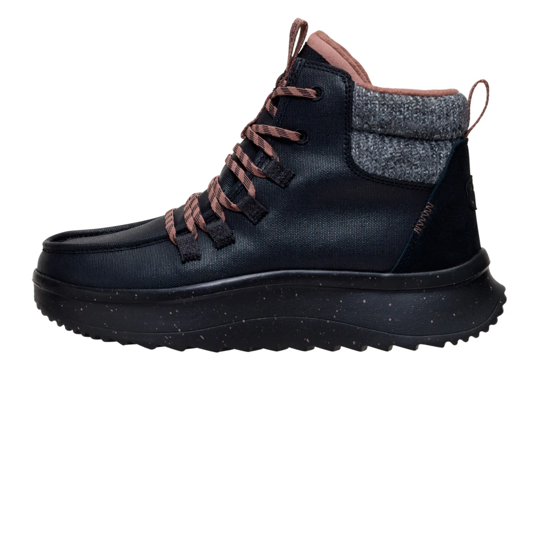 WENDY PEAK APRES COATED CANVAS BLACK/BLACK