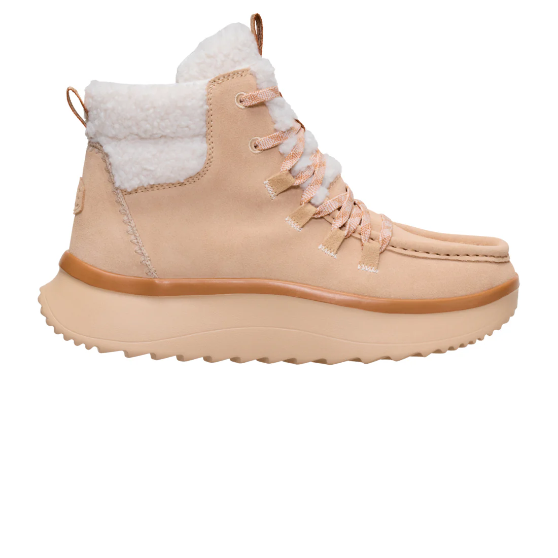 WENDY PEAK APRES SUEDE COZSTIT TAN - Image 2