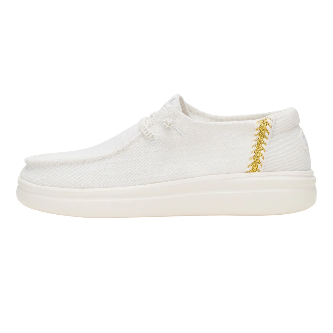 WENDY RISE PERF CANVAS WHITE